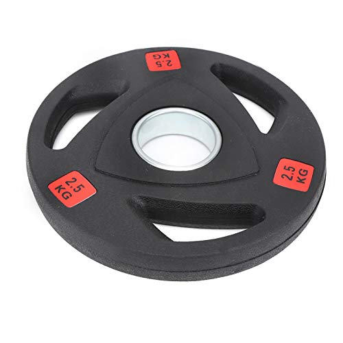Grip Plate Single For Strength Training, Weightlifting And Bodybuilding, Solid Cast Iron Weight Plates For Barbell, 2.5 Kg, 5.5 Lbs #TOP7