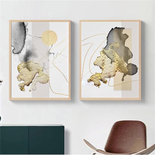 Pósteres de pared modernos en lienzo de 60x70cm para transformar habitaciones y salones vacíos