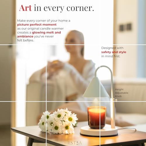 Hestia-Angelo-Candle-Warmer-Lamp-Candle-Lamp-Warmer-with-Timer-3-Wick-Candles-Height-Adjustable-Electric-Candle-Lamp-with-Scented-Wax-Yankee-Candle-Jar-Gifts-for-Mom-Black-Timer Hestia Angelo Candle Warmer Lamp Candle Lamp Warmer with Timer 3 Wick Candles Height Adjustable Electric Candle Lamp with Scented Wax Yankee Candle Jar Gifts for Mom Black Timer