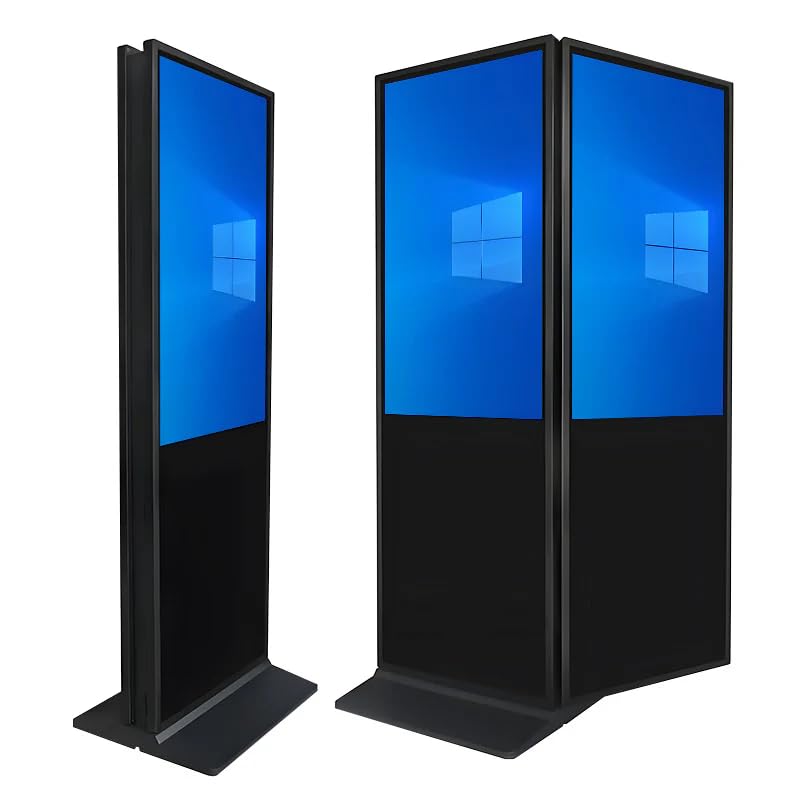 Image of 55 inch Double-Sided Indoor Movable LCD Digital Signage Display | Android RK3568 2GB+32GB | Non-Touch | CMS Preinstalled