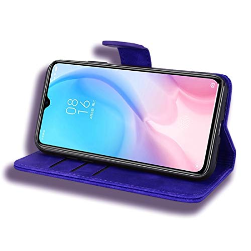 Étui en cuir Xiaomi Mi A3 et CC9e housse de style veau avec motif mandala élégant