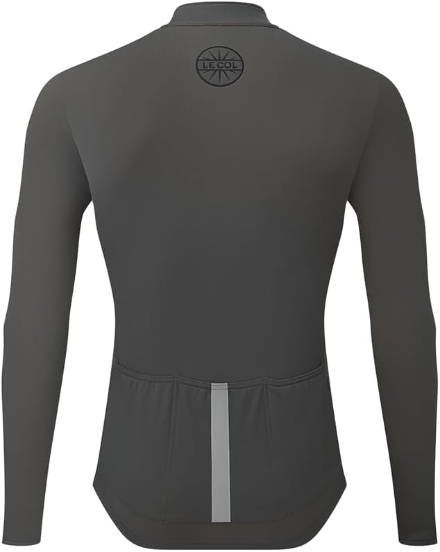 LE COL Men's Hors Categorie Jersey | Long Sleeve Bike Shirt | Thermal Fabric, Rear Pockets, Lightweight