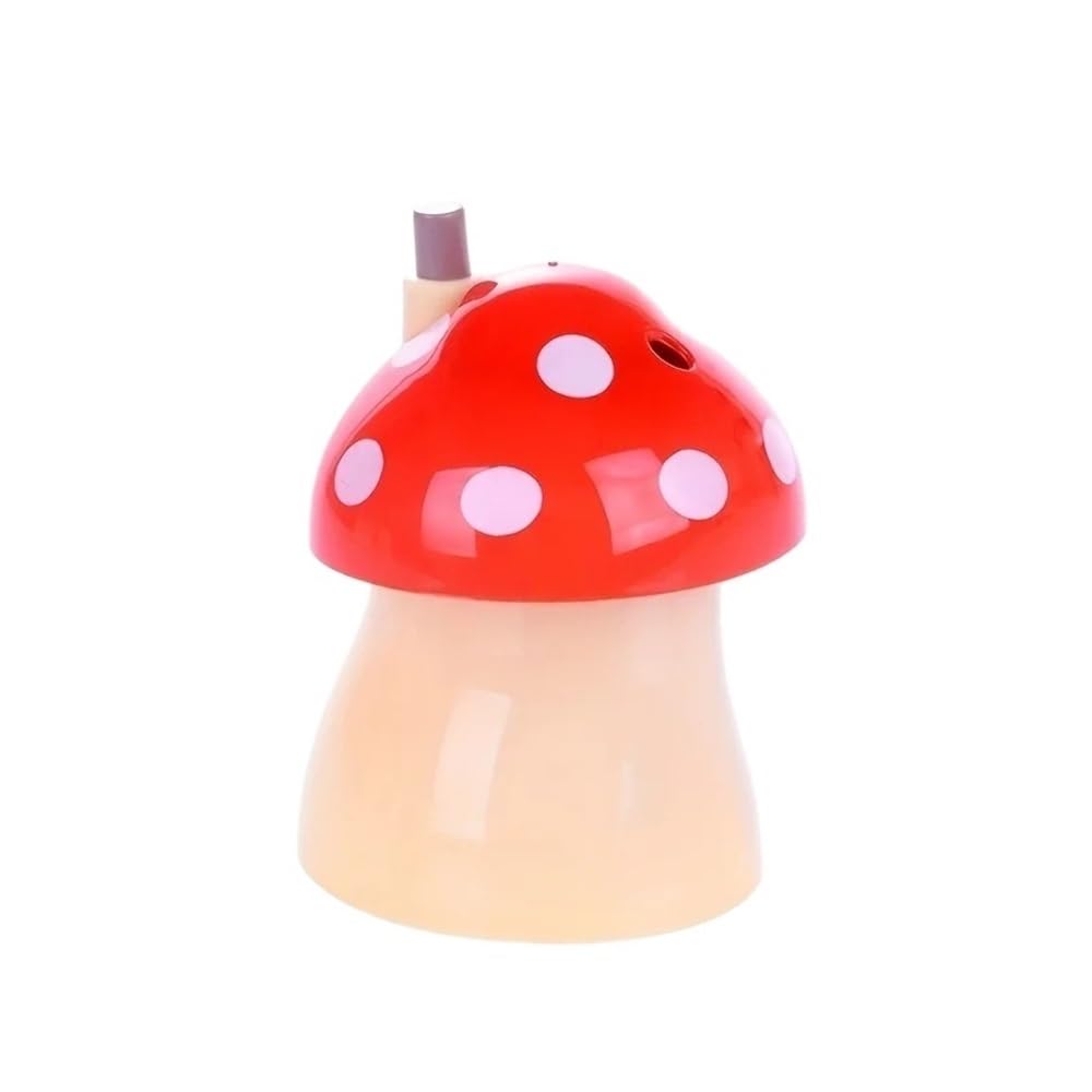 TIANSHENGQI 1pc Creative Mushroom-Shaped Pop-Up Toothpick Holder, Stand(Red)