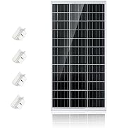 Nicesolar Zonnepaneel, 12 V, 100 W, monokristallijn fotovoltaïsche zonnecel, 100 watt, PV Mod...