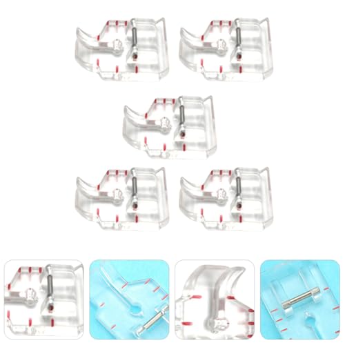 Artibetter 5pcs Quilting Presser Foot máquina de coser miniatura 7