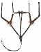Henri de Rivel HDR Pro 5 Point Elastic Breastplate Horse, Australian Nut