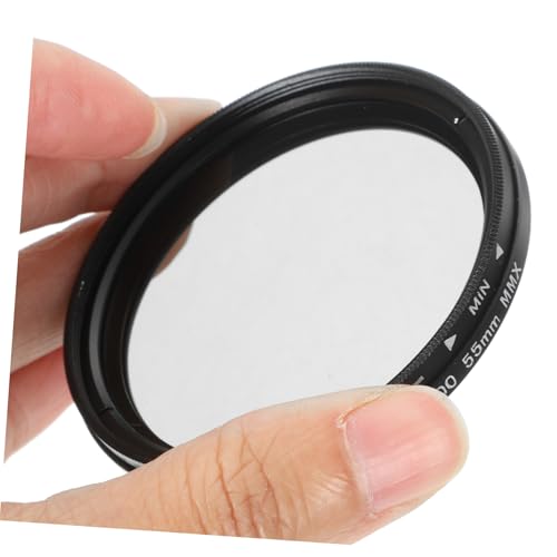 Filtro ND variable 55mm con anillo ajustable de aluminio resistente para fotografía 6