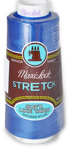 A&E Maxi Lock hilo de nylon azul texturizado miniatura 1