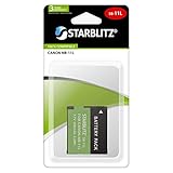 NB 11L compatibile Starblitz 11L-SB-Batteria ricaricabile per Canon NB-11L, colore: nero