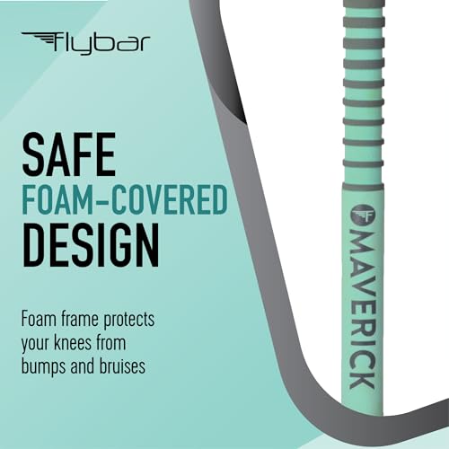 Image of Flybar Jolt Pogo Stick for Kids Ages 6 and Up, 40 to 80 Pounds, Perfect for Beginners, Easy Grip Foam Handles, Anti-Slip Foot Pegs, Outdoor Toys for Boys, Jumper Toys for Girls, Outside Toys for Kids