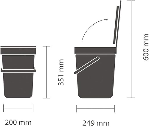 Miniatura 5 de Brabantia Sort  Go - Contenedor de residuos