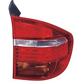 Heckleuchte rechts Rückleuchte Heckleuchte rechts weiß rot P21W W16W ohne Lampenträger für Model X5 E70