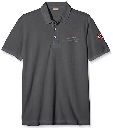 Napapijri N0YG9J, Polo Uomo, Verde (Greenhouse)