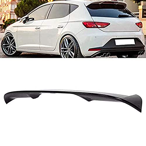 FWNT ABS Brillant Noir aileron de Toit arrière Accessoires Auto becquets de Voiture pour Seat Leon 5F Mk3 5 Portes 2013-2020 Cover