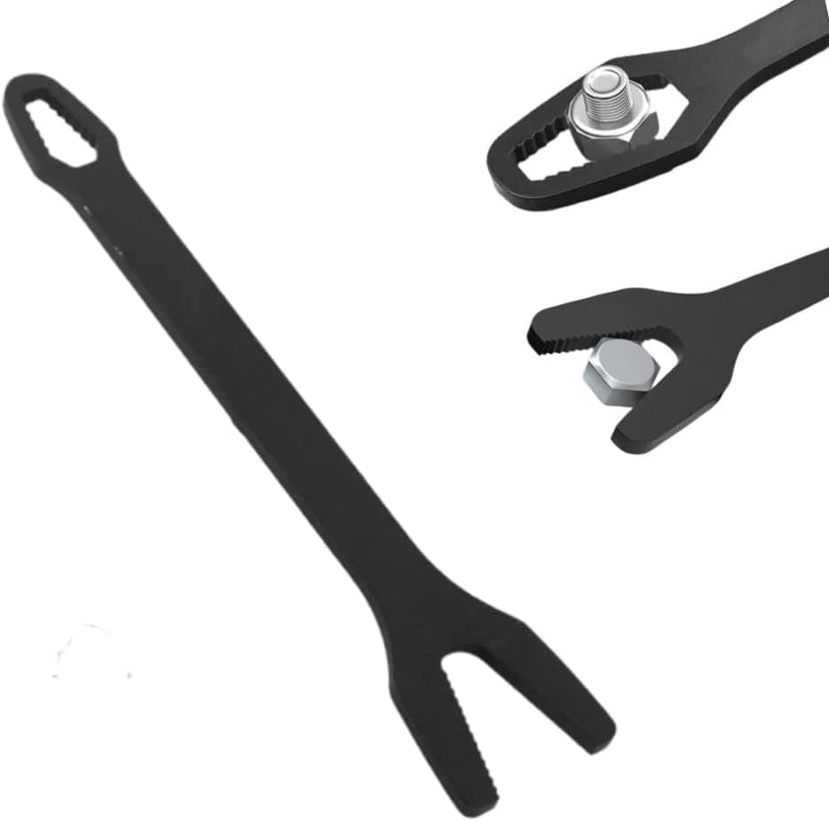 Thickened Double-Head Self-Tightening Wrench, 2026 Upgraded Universal Open-Ended and Torx Wrench, Multi-Function Tool for Auto, Home & Outdoor Repair (8-25mm)