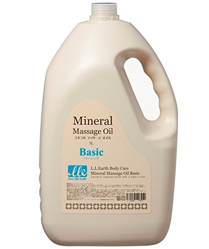 LLE 業務用 ミネラルマッサージオイル フェイス用 ボディ用 大容量 [容量2種類](ベーシック5L