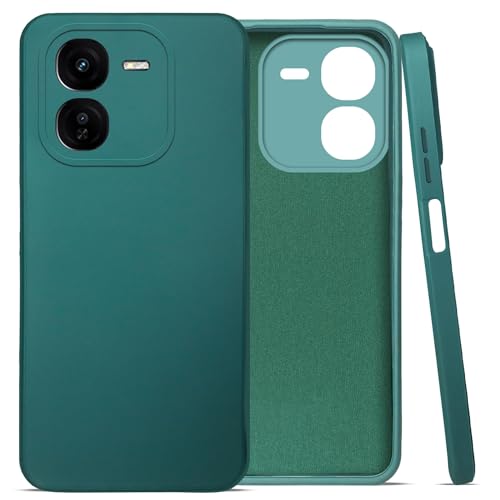 Image of Jkobi Back Case Cover for Vivo IQOO Z9x 5G (Matte Finish Silicone with Inside Fiber Cloth)