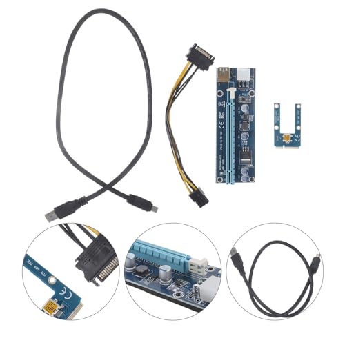Adaptador PCIe para tarjeta gráfica externa con cable USB de 60 cm para GPU de portátil 7