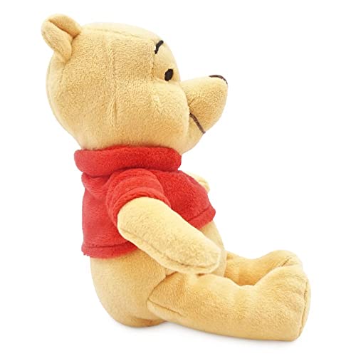 Disney 412355092959 Store Official Winnie The Pooh Plush - Mini Bean Bag 8 Inches, Cuddly Toy Made With Soft-Feel Fabric With Embroidered Details And Wearing Classic Red T-Shirt, Suitable For All Ages Toy Figure thumb #1