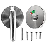 SOLUSTRE Türschloss mit Belegtanzeige für Badezimmer und Duschkabinen aus Metall mit Langer Lebensdauer Geeignet für Öffentliche Toiletten und Duschräume