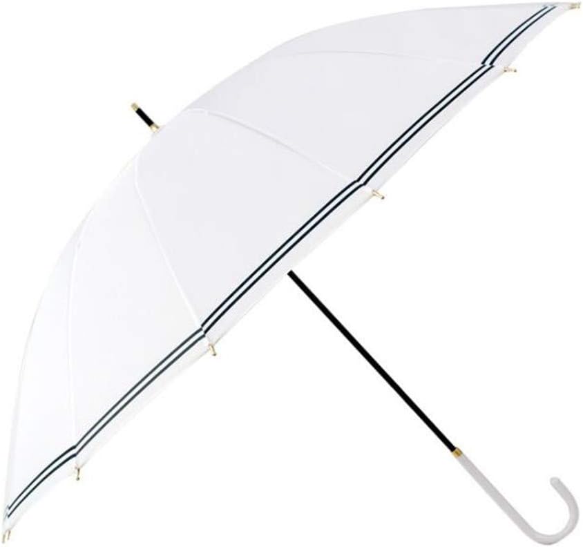 Yyonyou メンズ レディース 16本骨 長傘 丈夫 ジャンプ長傘 おしゃれ 雨傘 耐強風
