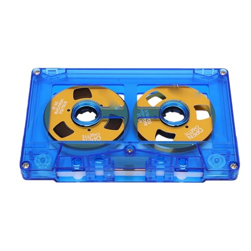 Cinta de casete de carrete de diseño retro en ABS con efectos visuales para música