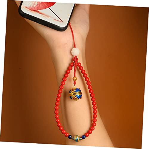 Lanière de téléphone portable perles suspendues, pendentif de smartphone