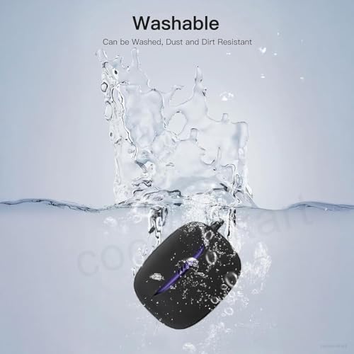 Image of Soft Silicone Case Cover Compatible with JBL Tune Beam 2 (Black)