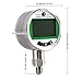 SINOCMP Digital Pressure Gauge Kit with 2 80MPA/12000PSI Pressure Gauges 3 Test Hoses and 12 Couplings Hydraulic Gas Water Pressure Test Kit with Backlight, 1 Year Warranty
