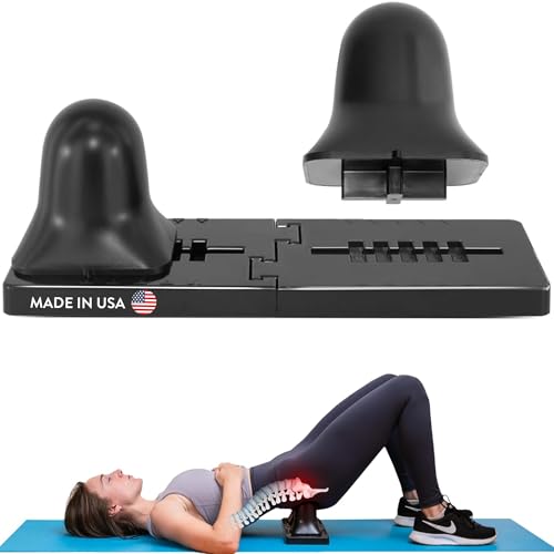 Thrival Ballhead - Fully Adjustable Psoas Muscle Release Tool for Hip Flexor, Back, Glute, Iliacus, and Neck Pain - Lower Back Pain Relief, Trigger Point and Myofascial Release Tool - Carbon Black