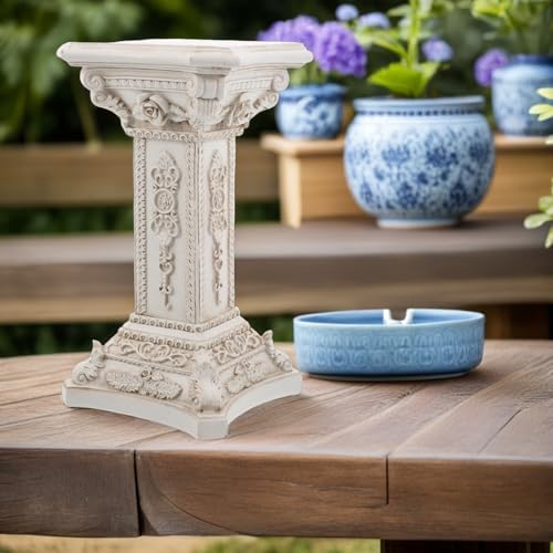Columna romana de resina para exteriores: decora tu jardín sin miedo al desgaste solar 7