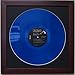 Picture Disc / 12" LP Vinyl Record Frame Display Black Matting (Walnut Frame)