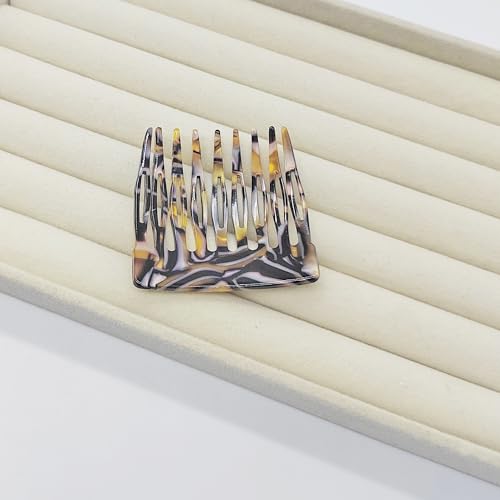 3 peines decorativos franceses para cabello, hechos a mano miniatura 3