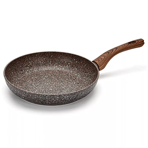 FEIGUO Sartén de aluminio con revestimiento antiadherente, utensilios de cocina (color: A, tamaño: 20 cm) (A 26 cm) (A 26 cm)