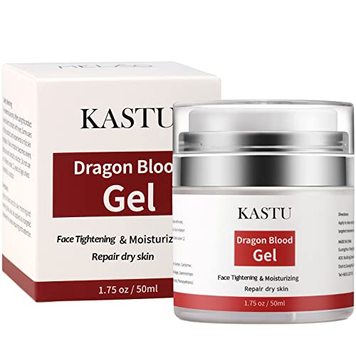 KASTU Dragon Blood Gel Moisturizing Serum Cream,Face Tightening and Lifting Serum to Repair Collagen,Dry and Rough Skin for All Skin Types of Women