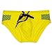Mens String Bikini Underwear Summer Fashion Surf Swimwear Low Rise Triangle Briefs Beach Swimming Shorts Yellow