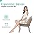 Yangming 3 Piece Patio Furniture Outdoor Conversation Bistro Set with Tempered Coffee Table and Wicker Chairs for Garden Balcony Backyard Yard Poolside, Green