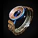 Imagen de RORIOS Madera del Reloj Moda Reloj Hombre Analógico Cuarzo Relojes Natural Madera Reloj Casual Men Watch