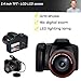 Qwertfeet Digital Camera Vlog Photography Digital Zoom 16X SLR Camera HD 1080P Anti-shake Photo Cameras for Streaming in