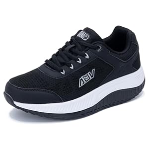 IIV Women Walking Shoes with Arch Support, Orthotic Sneakers for Plantar Fasciitis Comfortable Casual Tennis Shoe US 5.5-11