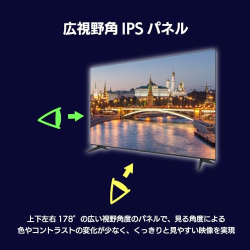 FaCLOSS 75V型 4K液晶テレビ 75インチ