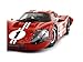 Shelby Collectibles SC423 1967 Ford GT MK IV #1 Red LeMans Winner 24 Hours 1/18 Diecast Model Car