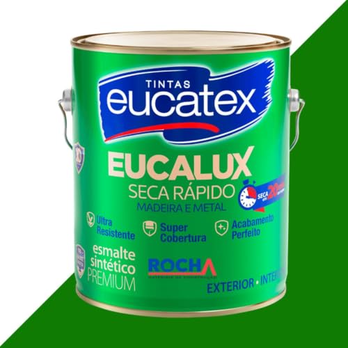Tinta Esmalte Sintetico Brilhante Fosco 900ml Verde Folha