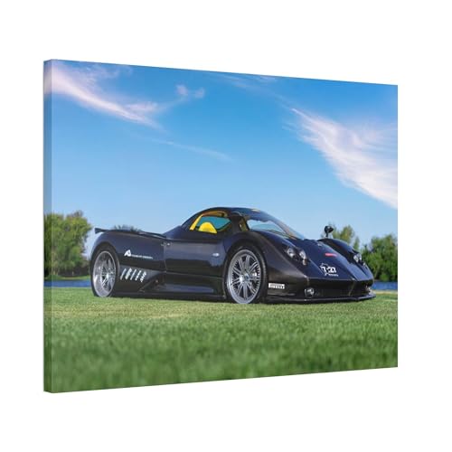 Throttle Designs. Automotive Art Print | Zonda F Clubsport Museum Art Print | High Resolution | Horizontal | Garage Wall Decor | Bedroom & Office Décor | Home Theater | Dorm Room Artwork | 40" x 30"