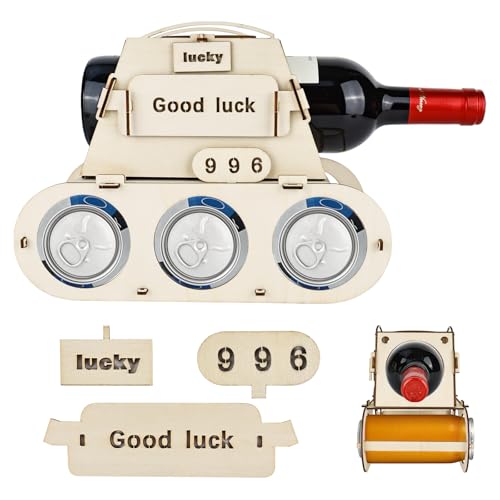 Trendecor Flaschenträger Holz, Bierträger Holz mit Gravur Bierträger Abnehmbar Herren Geschenke Lustige Geschenke für Bierfest Geburtstag Vatertag Fußball Spiele