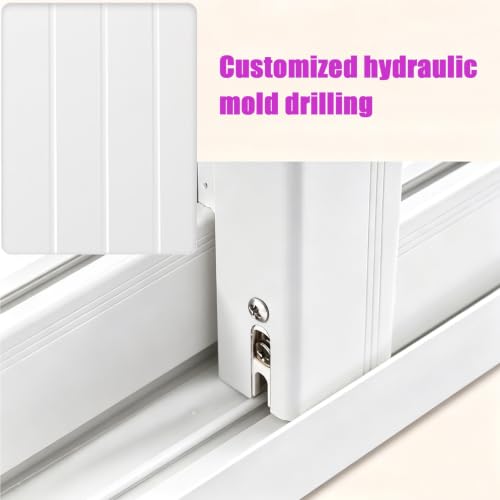 Ventana deslizante de aluminio para baño pequeño y cerramiento de RV o sótano 5