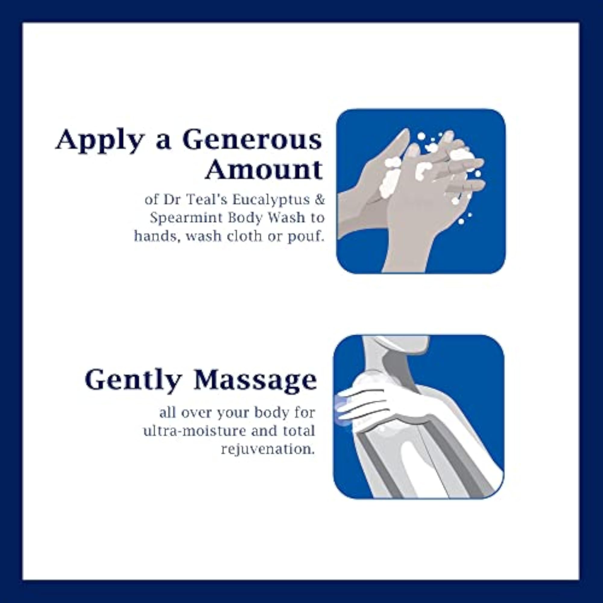 Relaxing Epsom Salt Body Wash with Eucalyptus & Spearmint