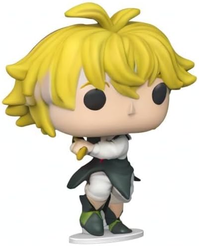 Miniatura 4 de Funko Pop! Animation Seven Deadly Sins - Meliodas con postura de mostrador completo - Figura de vinilo coleccionable - Idea de regalo - Producto