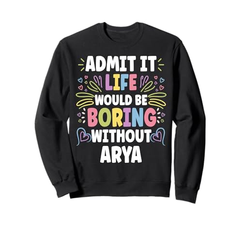 ARYA Personalized Name Funny Cute Custom ARYA Name �g���[�i�[