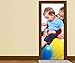 Produktbild Türaufkleber Sport Kind Kinder Gymnastik Ball Fitness Gesundheit Tür Bild Türposter Türfolie Druck Aufkleber sticker 15A2977, Türgrösse:67cmx200cm